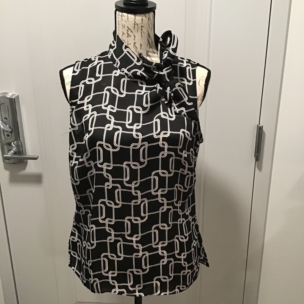 Mark Eisen George Sheer Top SZ M (8/10) EUC Worn Once